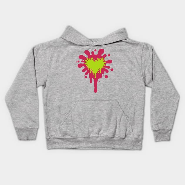 Ink Heart Kids Hoodie by Tad